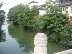 旅社前的风光——秦淮河一段-南京夫子庙国际青年旅舍(平江府路店)