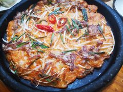 泡菜饼-神仙雪浓汤(弘大店)