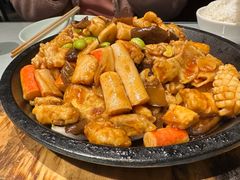 铁板八珍脆皮豆腐-百饺园(平山道店)
