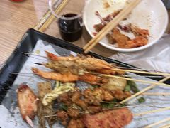 -宝记烧烤·碳锅羊肉·羊蝎子火锅·夜食社(文体路创始店)