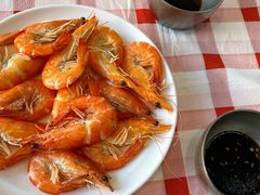 白灼盐汪子虾-津门小红坊海鲜·海胆水饺·夜宵(河西店)