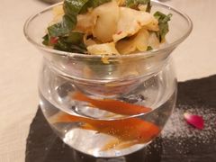 野香菜拌脆鱼肚-拂晓山房·私房川菜(西门店)