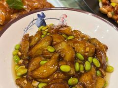 毛豆烧茄子-玉桥餐厅(天坛店)