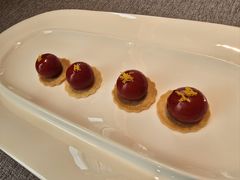 树莓樱桃鹅肝-秀儿四九城·新京菜(亚运村鸟巢店)