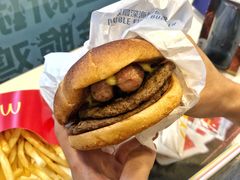 不素之霸双层牛堡套餐-麦当劳(文武路店)