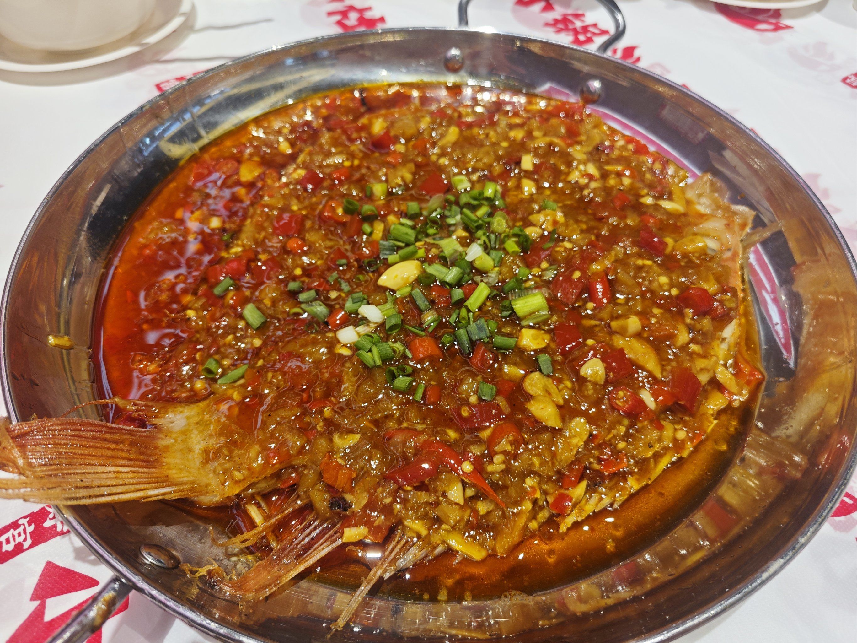 油浸鱼,超级好吃!果然名不虚传,下次来南昌还要点这道菜