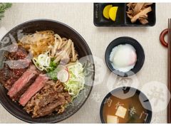 超级炙烧牛三拼丼-町门烤肉拌饭专门店(哈西万达店)