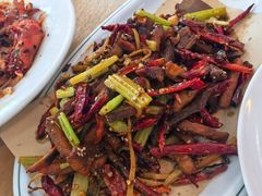 干煸肉丝-小柒家第一锹东北菜(城关店)