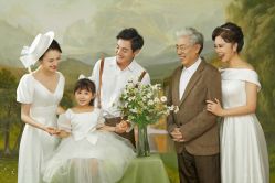 -时光纪亲子全家福照相馆(静安店母女写真父母纪念照)