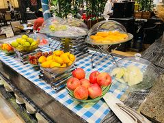 自助取餐区-北京希尔顿逸林酒店-逸轩西餐厅-自助餐厅