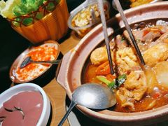 -蔡婶牛腩牛杂煲(长安万科店)
