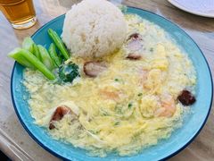 滑蛋虾仁叉烧饭-皇后餐厅-煲仔·小菜·打边炉(古北店)