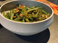 豆角丝炒肉拌转百刀-日上三甘(三里屯店)