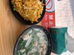 鱼饺鱼丸汤-汕尾小吃铜盘推(埔尾篮球场店)