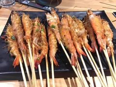 -路边摊小炉子烧烤