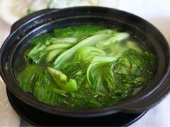 鸡汤浸芥菜-口衣记鸡饭店