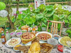 -七的湖·晚芳亭·阳澄湖农家菜·大闸蟹(莲花岛店)