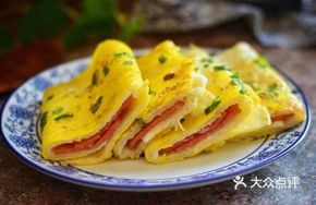 Egg Bacon Tenderloin Cheese Pie