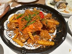 避风塘炒石岩蟹-79号渔船海鲜饭店(龙岗店)