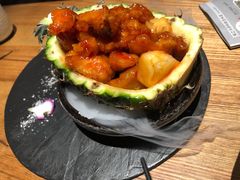 菠萝咕噜猴头菇-水木苼 蔬食料理