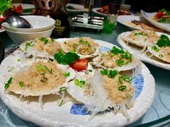 蒜蓉蒸扇贝-一本魅·日式料理