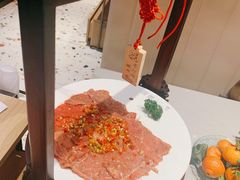手打鲜椒嫩牛肉-渡娘火锅(大兴大悦春风里店)