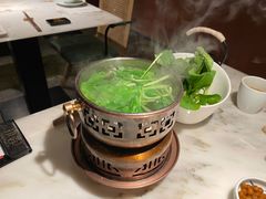 水煮鸡毛菜-初蓉丨遇见新川菜(亲贤街荣耀店)