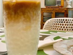 荔枝拿铁-拾壹cafe·工作室