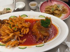 松鼠桂鱼。-鹿鸣春饭店(总店)