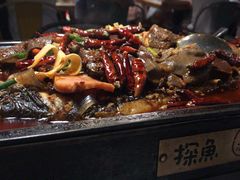 -探鱼·鲜青椒爽麻烤鱼(广州花都来又来店)