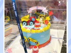 翻糖工程车蛋糕-Joy's Wish创意蛋糕定制&甜品台(乐虹坊精致生活广场店)