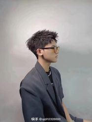 -海文先生国潮烫染男士理发馆