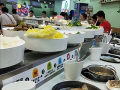 自助取餐区-咕叽咕叽自助烤肉小火锅(西城广场购物中心店)