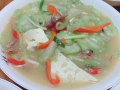 丝瓜烧老豆腐-辣公子·千岛湖私房菜(滨江店)
