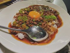 窝蛋免治牛肉饭-食大利香港茶餐厅(南亚风情第一城店)