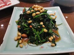 豆香果仁菠菜-大草原清真饭庄(沙河店)