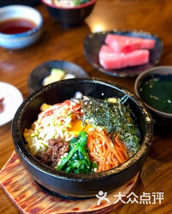 轻音日本料理拌饭图片 - 第1张