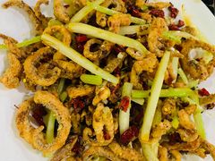 椒盐鱿鱼须-来顺成饭庄