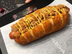 麻辣小龙虾热狗包-LELECHA乐乐茶(新街口大洋店)