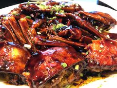 毛蟹炒年糕-新南华大酒店(长寿店)
