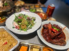 -草家酱蟹炭火烤肉店(珲春南路一店)