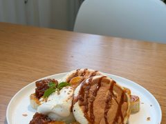 肉桂苹果焦糖香蕉舒芙蕾松饼-娜娜家•Nana's restaurant (南开大悦城店)