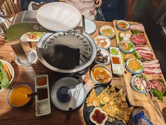 -明洞阿姨·韩式酱蟹烤肉·创意料理(三元桥店)