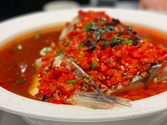 坛香剁椒蒸水库鱼头（半只）-湘上湘(正大中心总店)