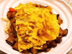 茄子肉丁鸡蛋拌面-文三里屯面馆(三里屯店)