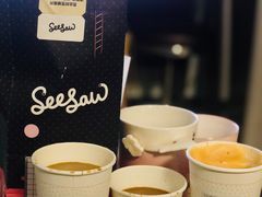 热拿铁-Seesaw Coffee(朝阳大悦城店)