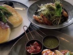 青酱意大利面加大虾-The Rug Cafe(王府中环店)