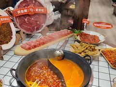 -热火朝天鲜切牛肉火锅(南强街巷店)