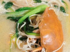 膏蟹汤面-十面欢腾·海鲜面·台式Bistro(长乐路店)