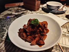雪花糖醋里脊-绿茶餐厅(同成街华联店)